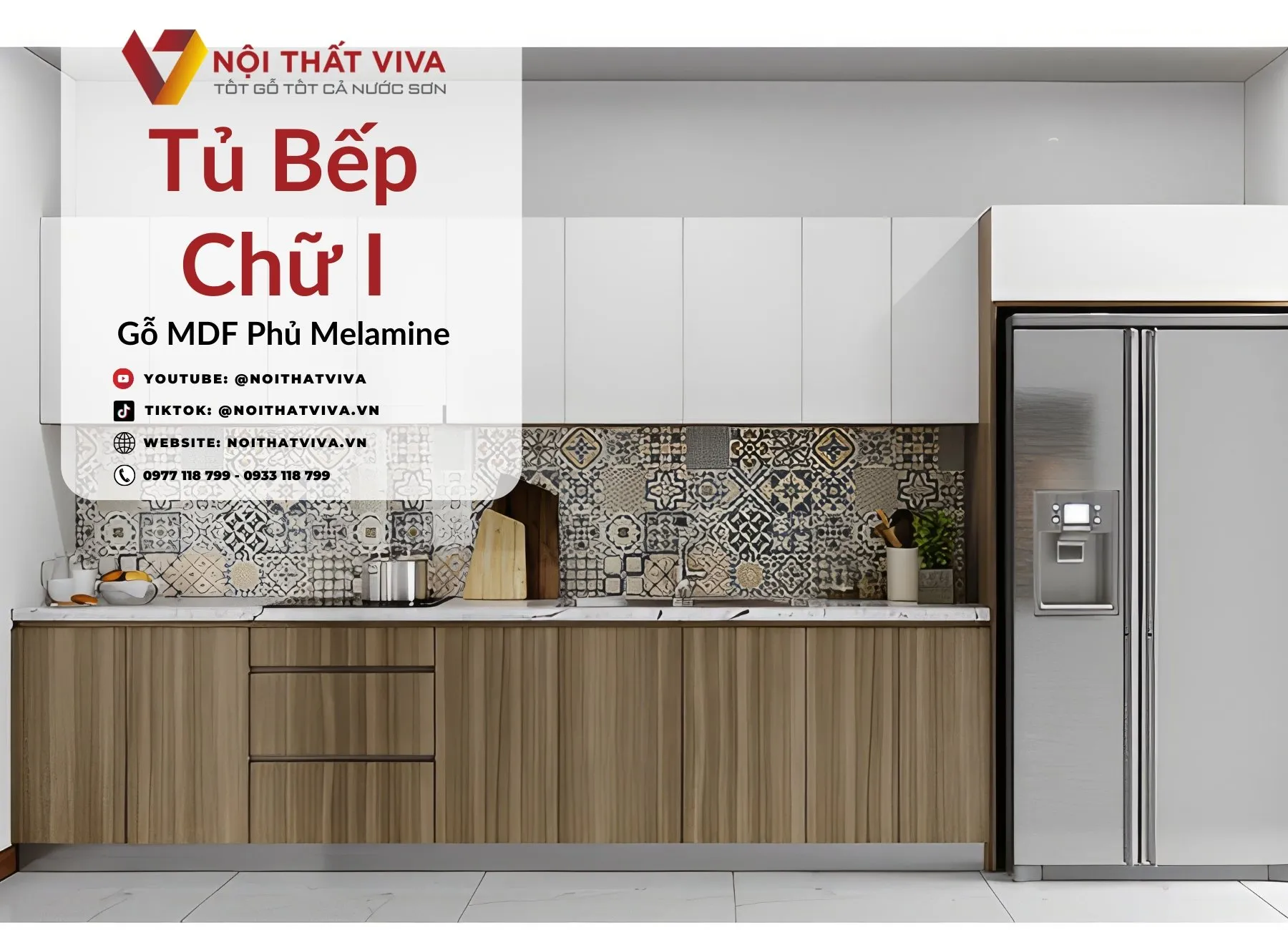 Tủ Bếp Chữ I