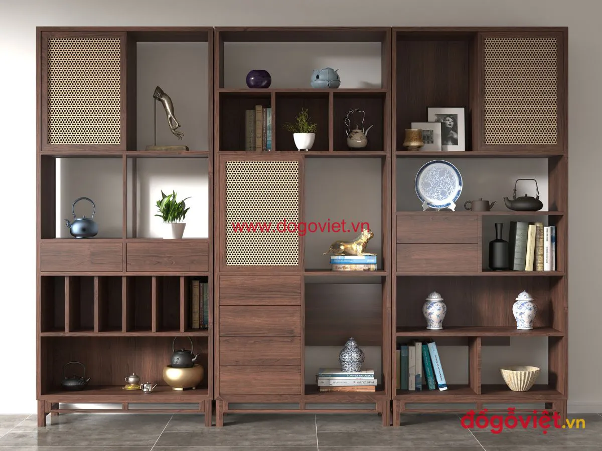 100+ Tủ Đứng Trang Trí Phòng Khách, Phòng Ngủ Đẹp, Hiện Đại (4/2025)