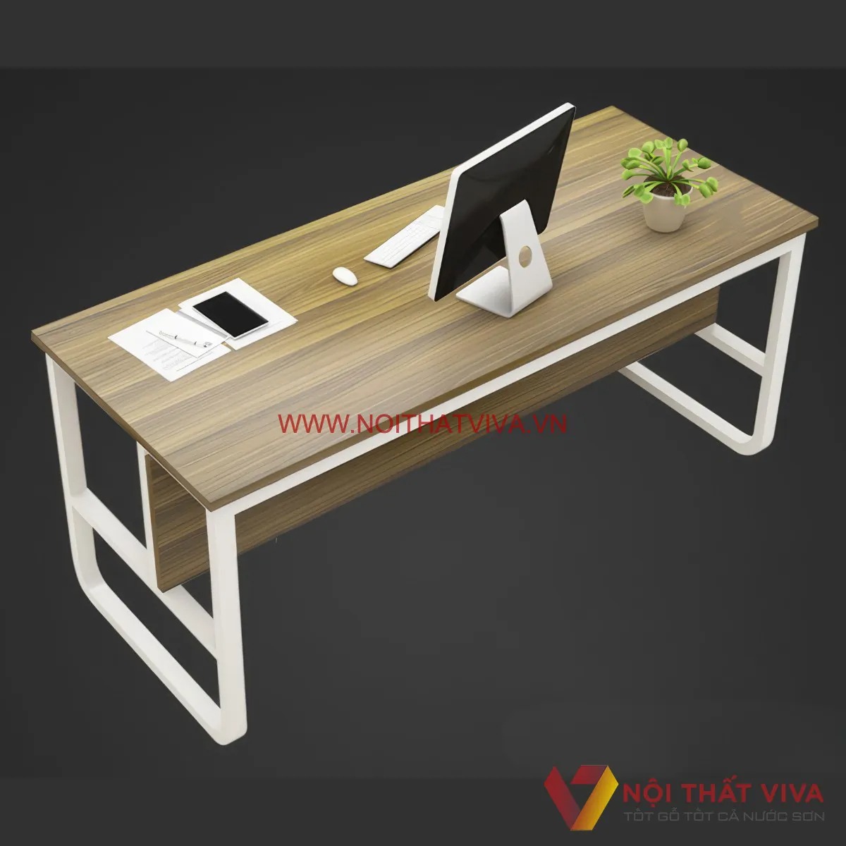Tiêu chí chọn bàn làm việc gỗ công nghiệp đẹp, bền, xu hướng mới nhất 