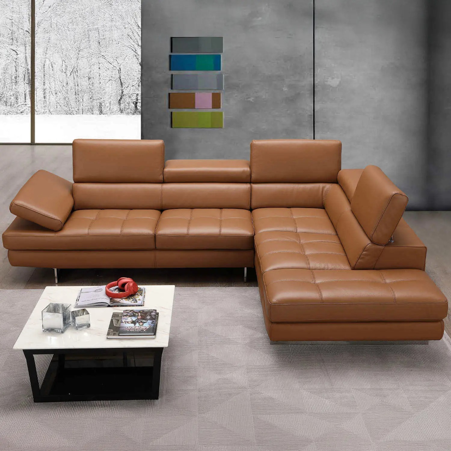 Tổng hợp các mẫu ghế sofa da chữ L bền đẹp, sang trọng, dễ phối nội thất Tổng hợp các mẫu ghế sofa da chữ L bền đẹp, sang trọng, dễ phối nội thất