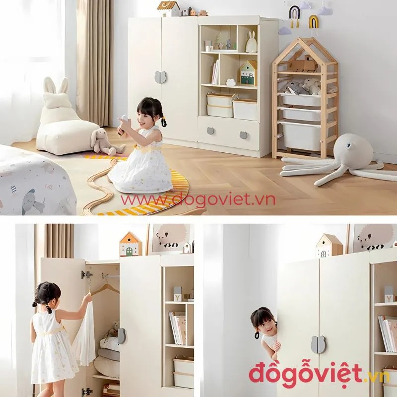 Tổng hợp các mẫu tủ quần áo mini cho bé dễ thương, tiện dụng Tổng hợp các mẫu tủ quần áo mini cho bé dễ thương, tiện dụng