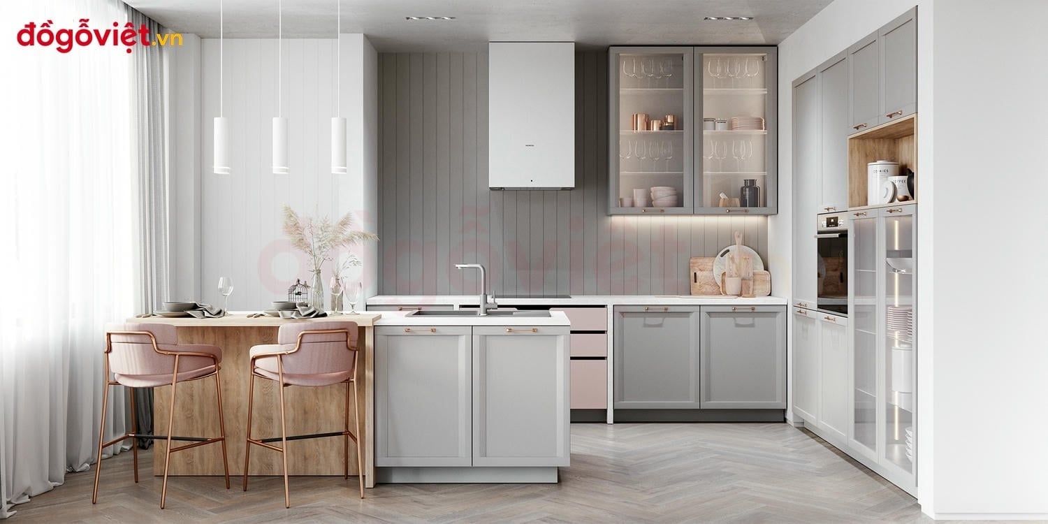 Tổng hợp mẫu tủ bếp c&oacute; đảo bếp hiện đại đẹp v&agrave; c&aacute;ch lựa chọn ph&ugrave; hợp