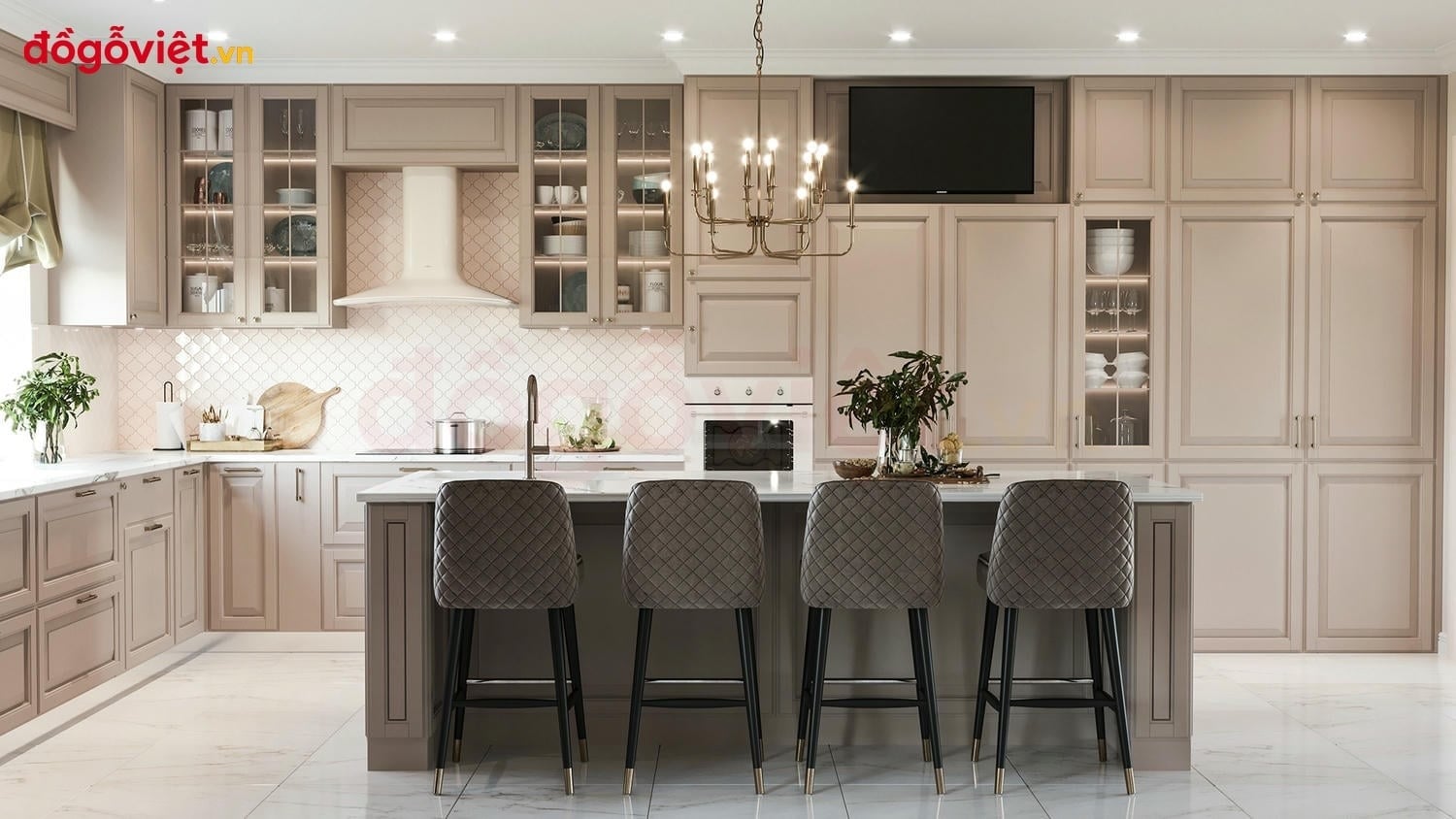 Tổng hợp mẫu tủ bếp c&oacute; đảo bếp hiện đại đẹp v&agrave; c&aacute;ch lựa chọn ph&ugrave; hợp