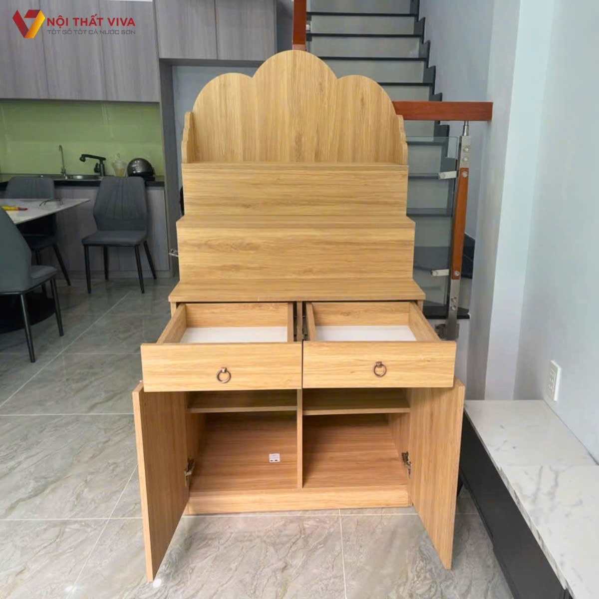 Tổng hợp mẫu tủ thờ gỗ đẹp nhất, hợp phong thủy, giá tốt hiện nay