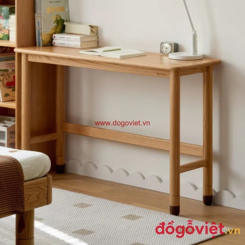 TOP 10+ mẫu b&agrave;n học gỗ sồi bền, đẹp, gi&aacute; tận xưởng