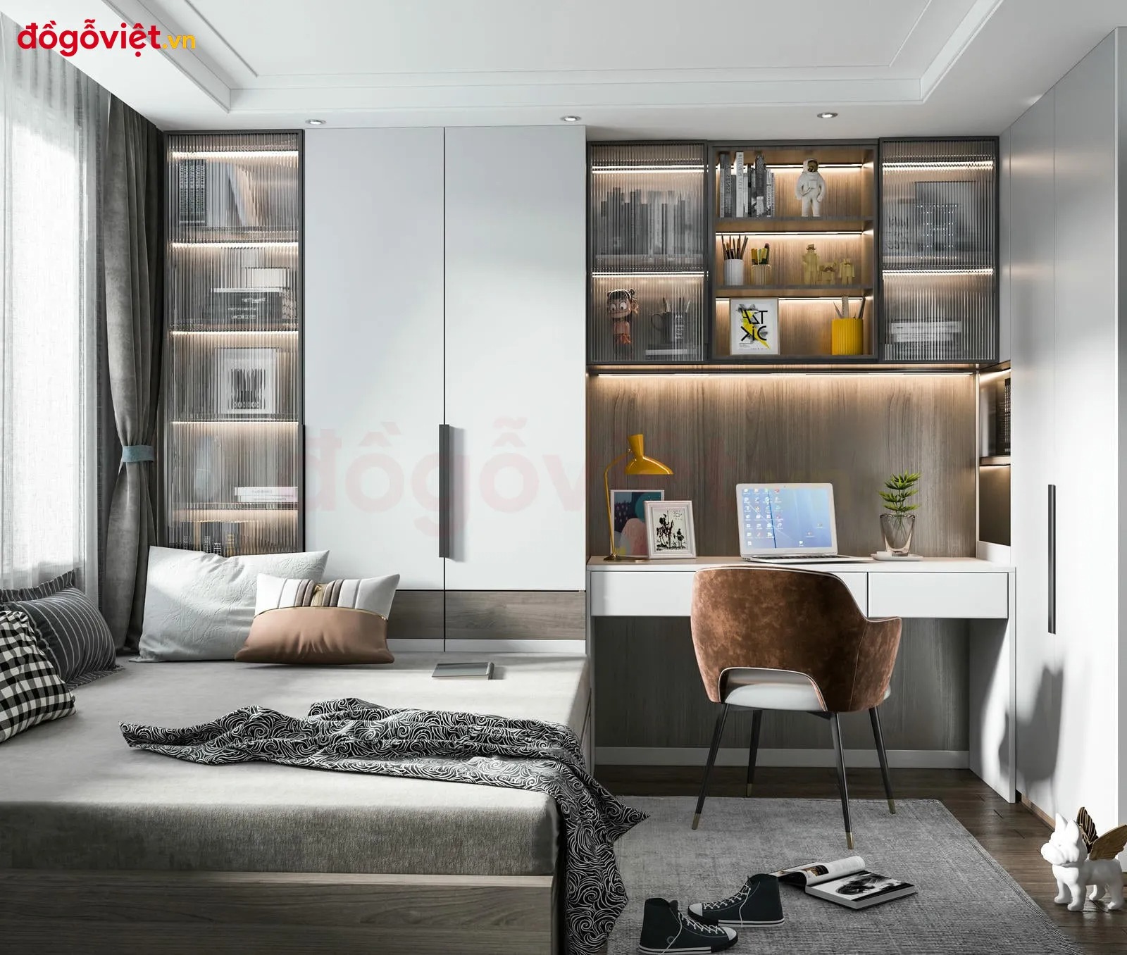 Top 10 mẫu tủ quần áo trong phòng ngủ tiện dụng, tiết kiệm diện tích Top 10 mẫu tủ quần áo trong phòng ngủ tiện dụng, tiết kiệm diện tích