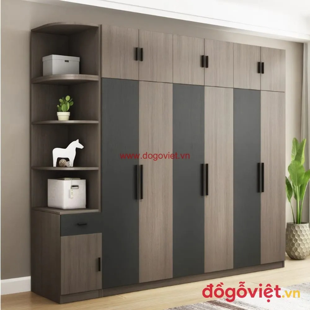 Top 10+ mẫu tủ quần áo đẹp, thiết kế tối giản cho phòng ngủ hiện đại