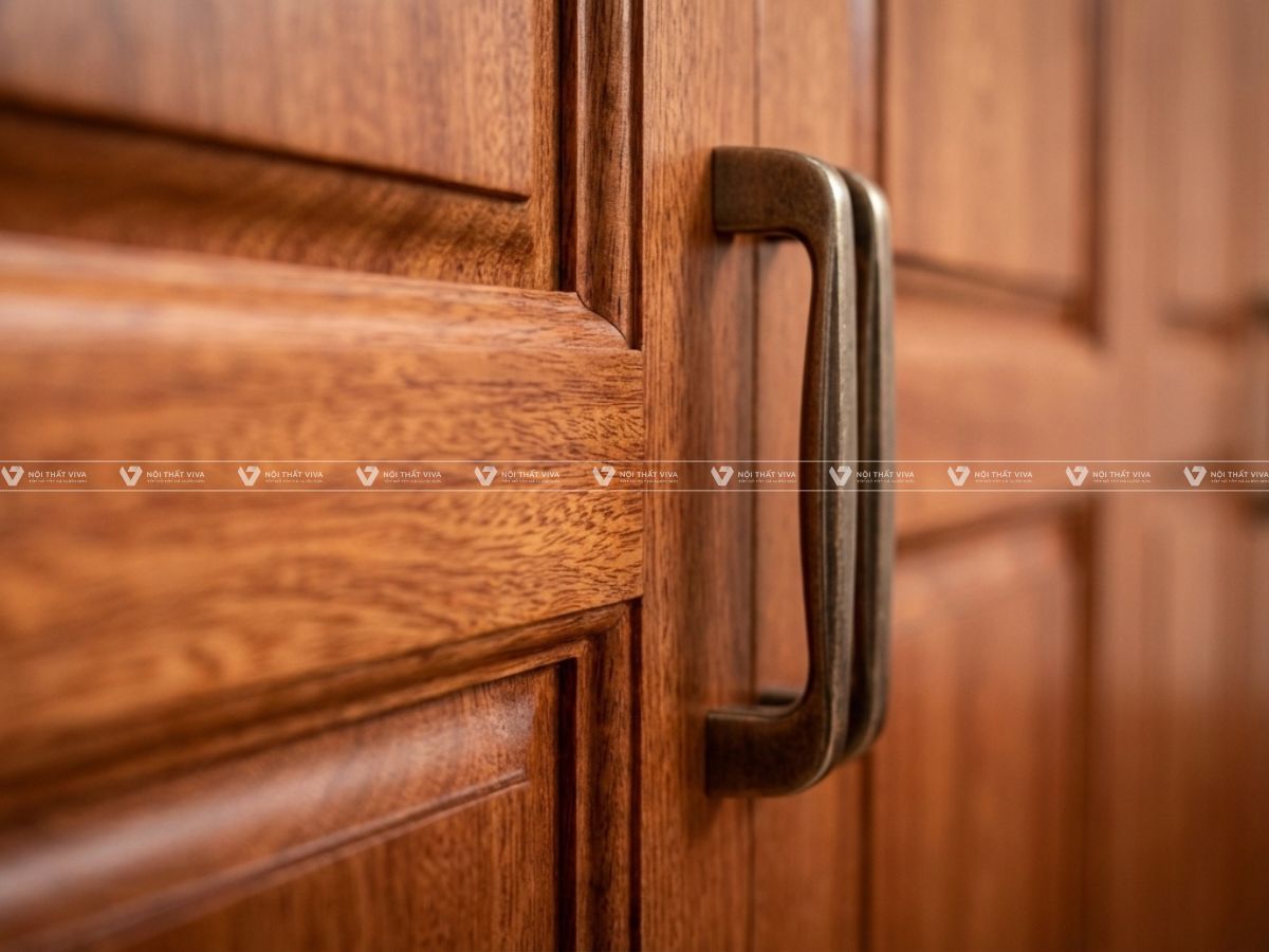 Top 10 mẫu tủ quần áo gỗ tự nhiên 6 cánh đẹp, sang trọng cho phòng ngủ