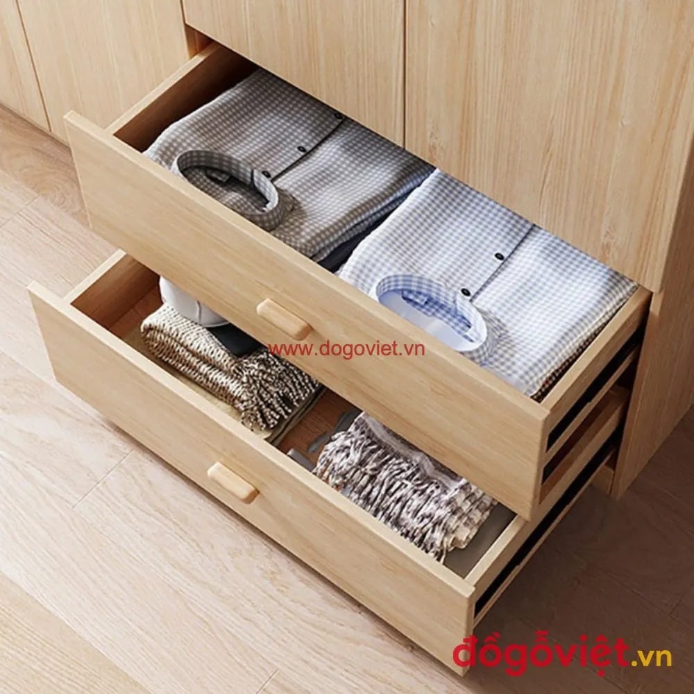 Top 10 mẫu tủ quần áo gỗ tự nhiên 6 cánh đẹp, sang trọng cho phòng ngủ