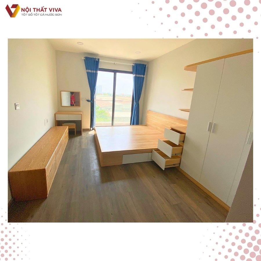 [TOP] 15+ Combo giường tủ gỗ công nghiệp đẹp, hiện đại, xu hướng mới nhất