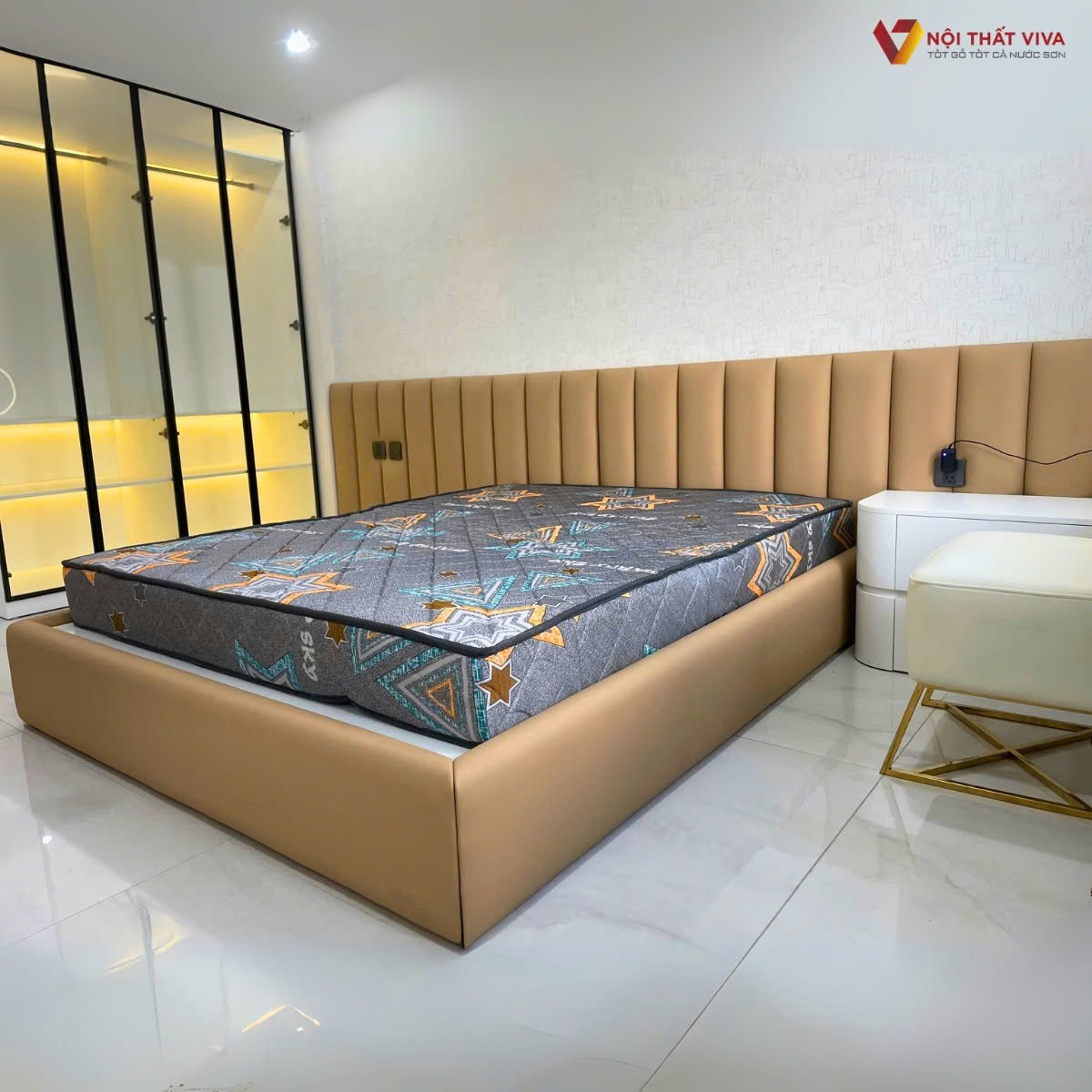[TOP] 15+ Combo giường tủ gỗ công nghiệp đẹp, hiện đại, xu hướng mới nhất