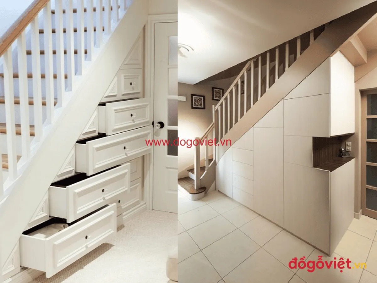 Top 20+ mẫu kệ cầu thang phòng khách đẹp, ấn tượng, hợp phong thủy Top 20+ mẫu kệ cầu thang phòng khách đẹp, ấn tượng, hợp phong thủy