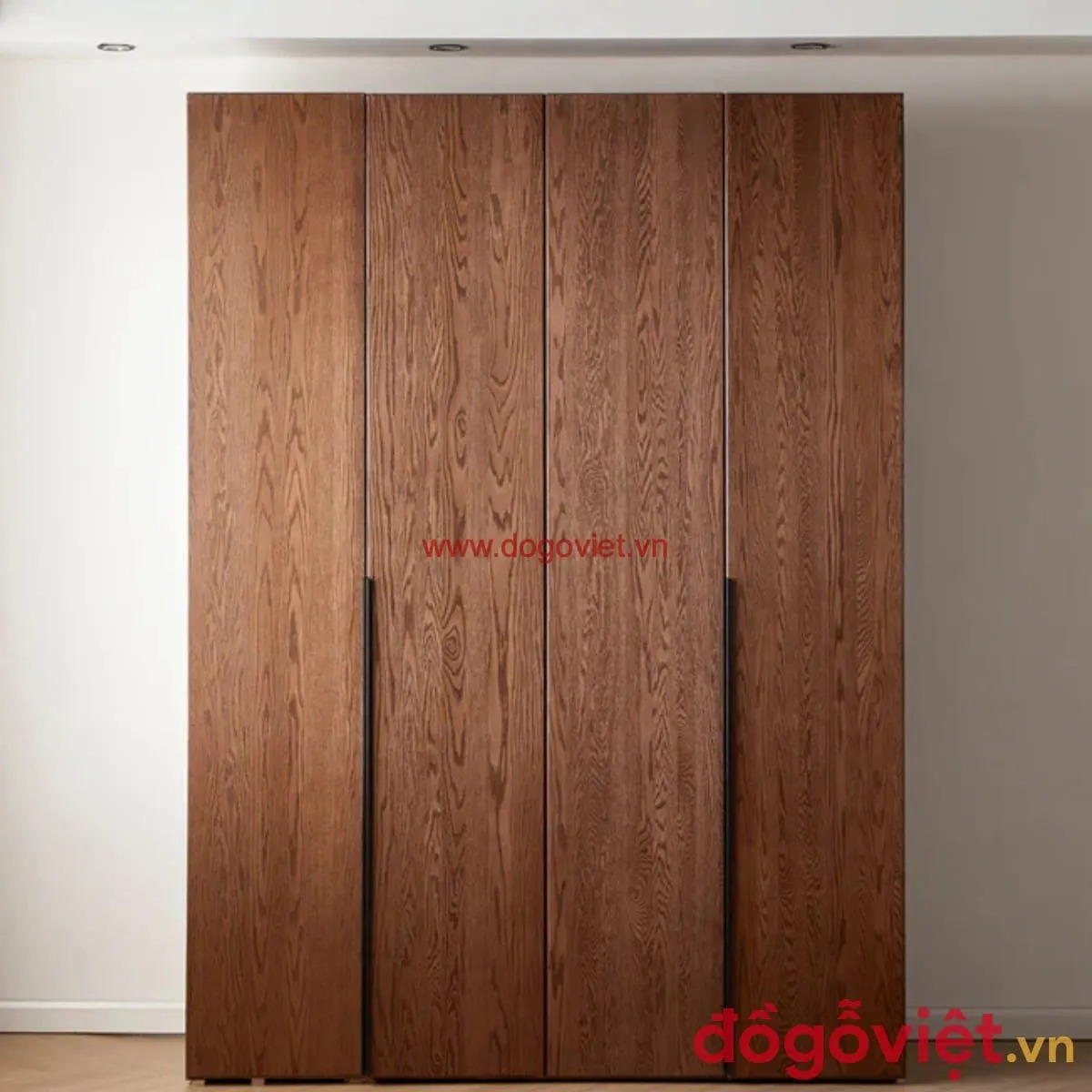 Top 3 mẫu tủ quần áo gỗ tự nhiên 4 cánh đẹp, bán chạy nhất hiện nay