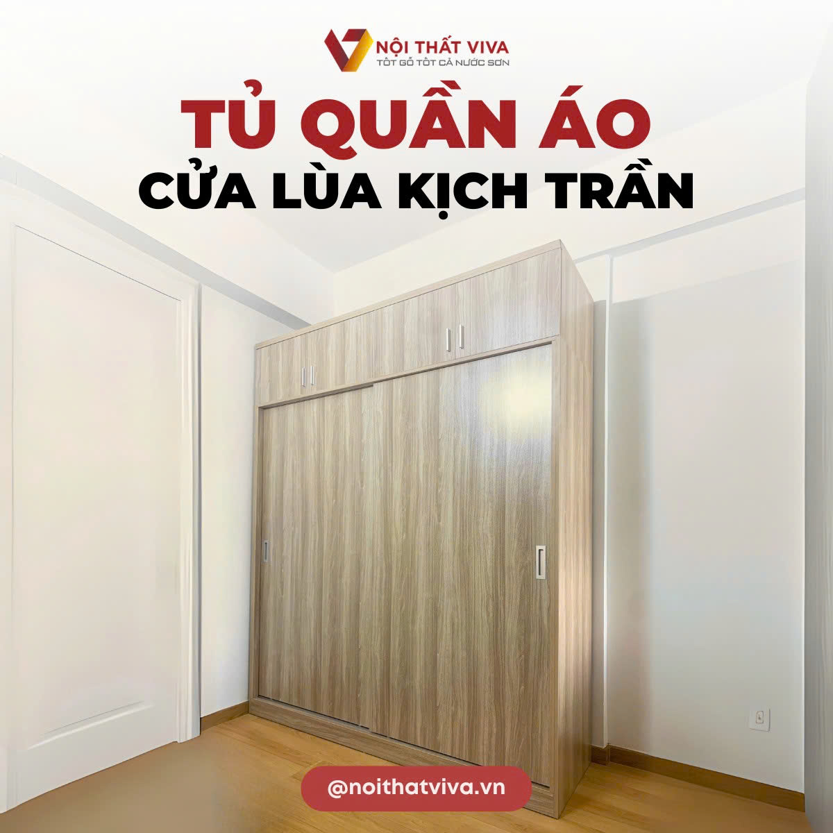 Top 4 mẫu tủ gỗ quần &aacute;o đẹp, hiện đại n&ecirc;n sắm dịp Tết 2026