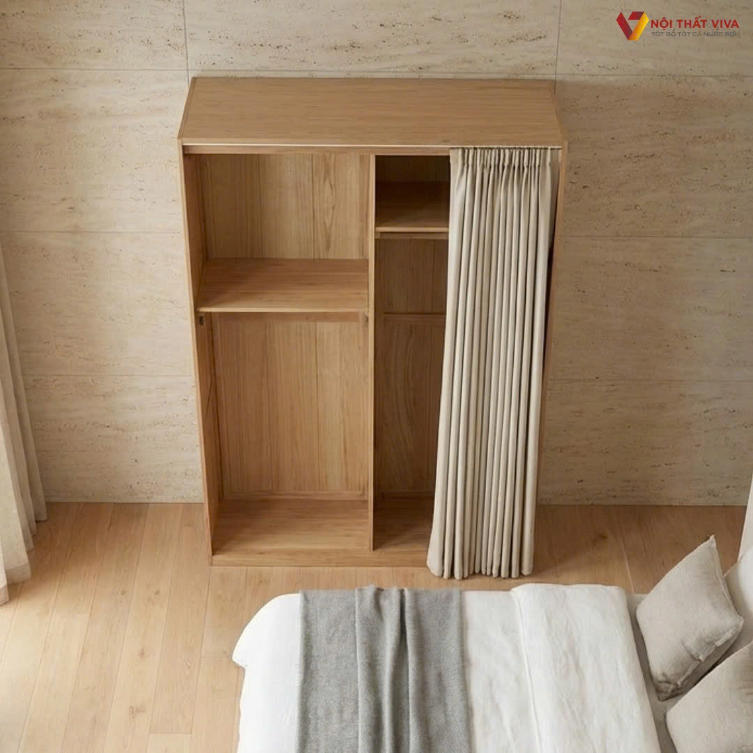 Top 4 mẫu tủ gỗ quần &aacute;o đẹp, hiện đại n&ecirc;n sắm dịp Tết 2026