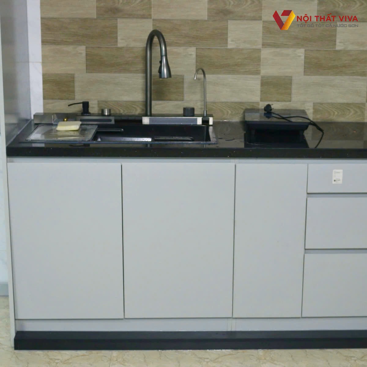 TOP 45+ Mẫu tủ bếp chữ U đẹp, ấn tượng, hiện đại, theo xu hướng mới nhất 