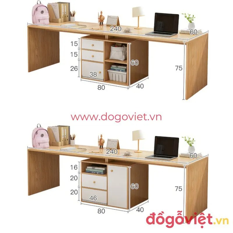 Top 5+ mẫu bàn học sinh tiểu học đáng mua nhất hiện nay 
