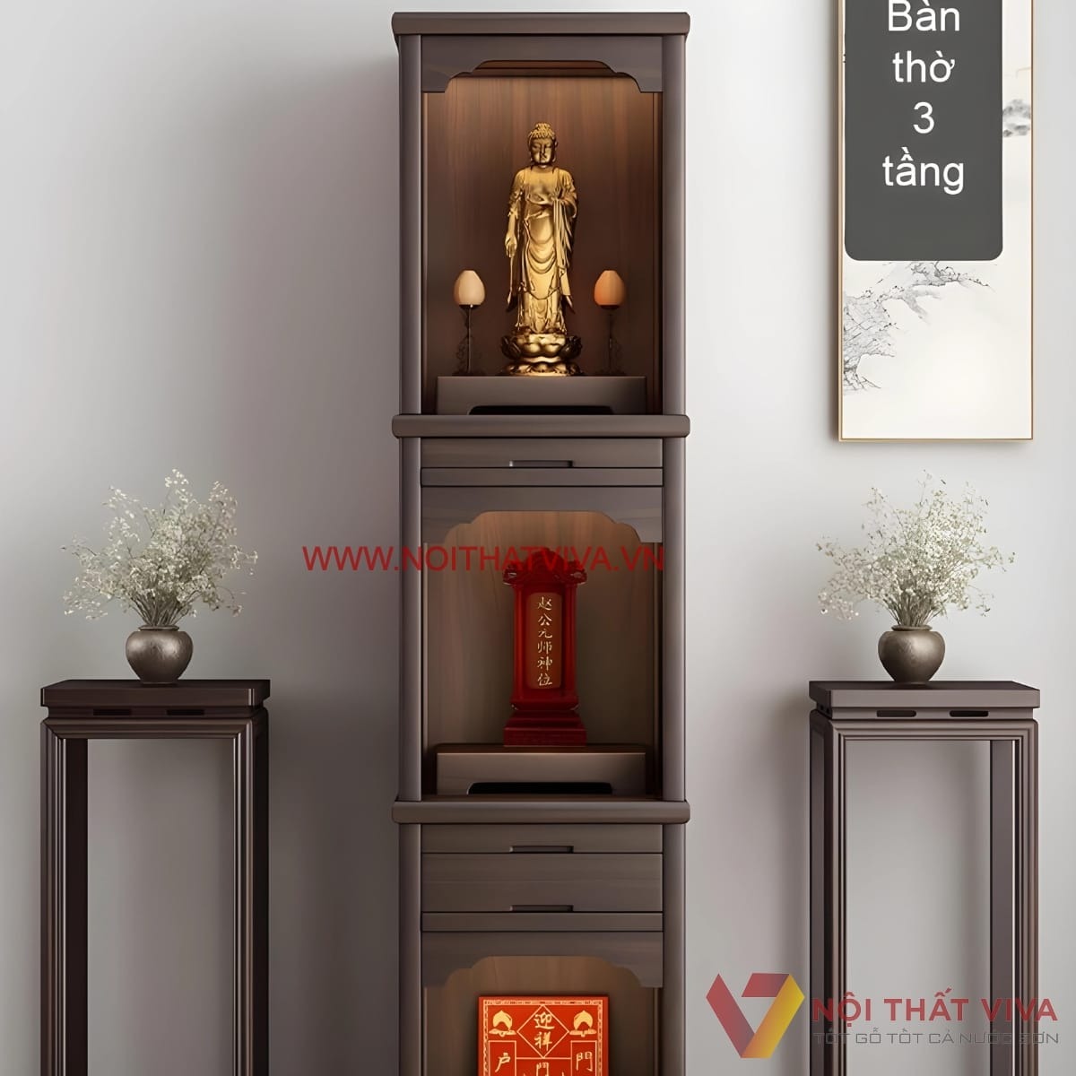 Top 5 mẫu b&agrave;n thờ trơn đẹp được ưa chuộng nhất hiện nay