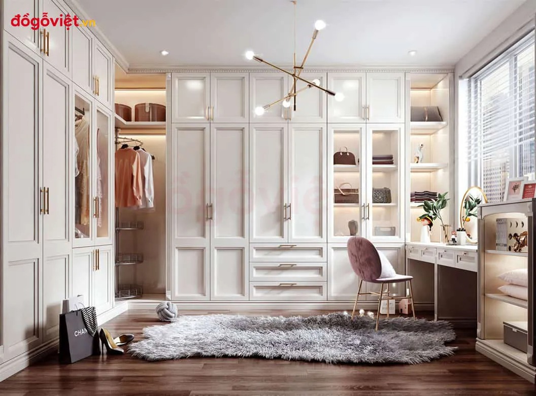 Top 5 mẫu tủ áo cánh kính khung gỗ đẹp xuất sắc và bắt trend nhất 
