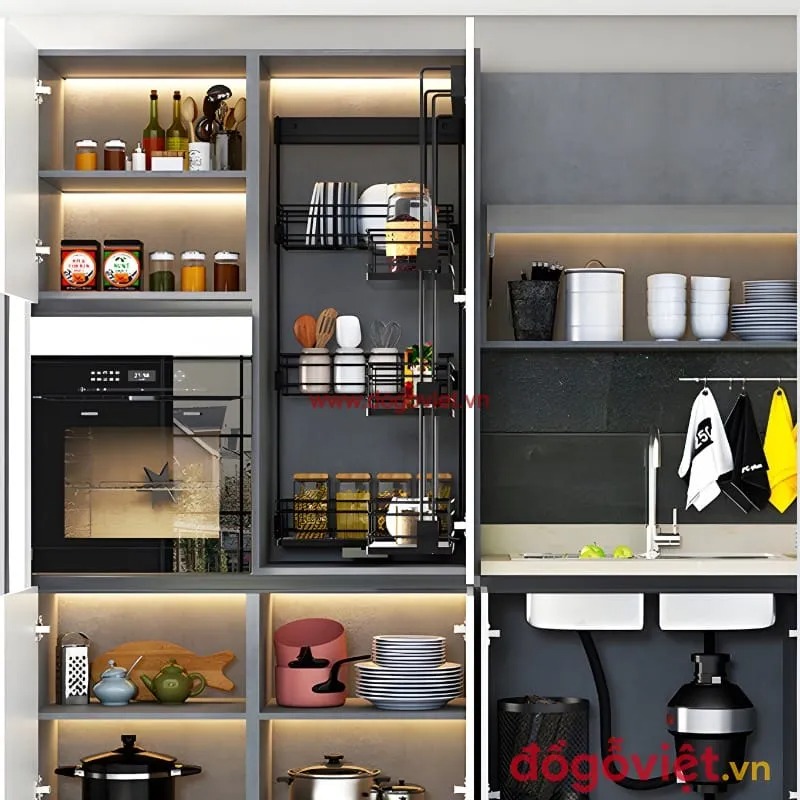 Top 9+ mẫu tủ bếp cao cấp, thiết kế hiện đại, sang trọng đang được ưa chuộng