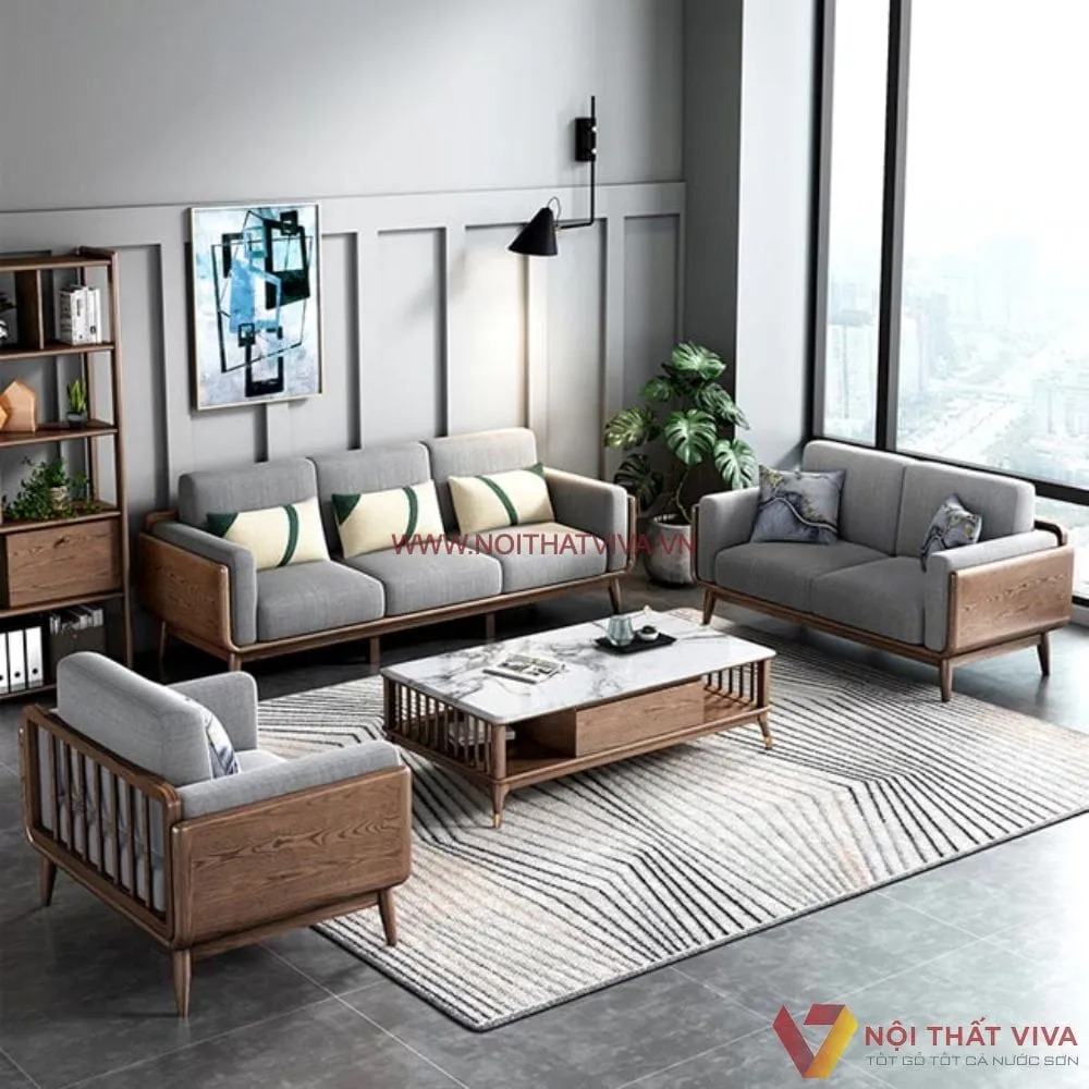Trọn bộ sofa ph&ograve;ng kh&aacute;ch hiện đại, tối ưu kh&ocirc;ng gian, tăng gi&aacute; trị ng&ocirc;i nh&agrave;