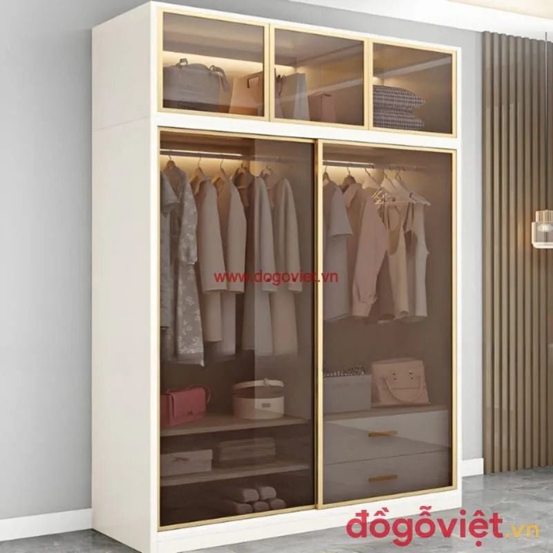 Tại sao tủ quần áo kính đẹp ngày càng được yêu thích? Top mẫu đáng tham khảo