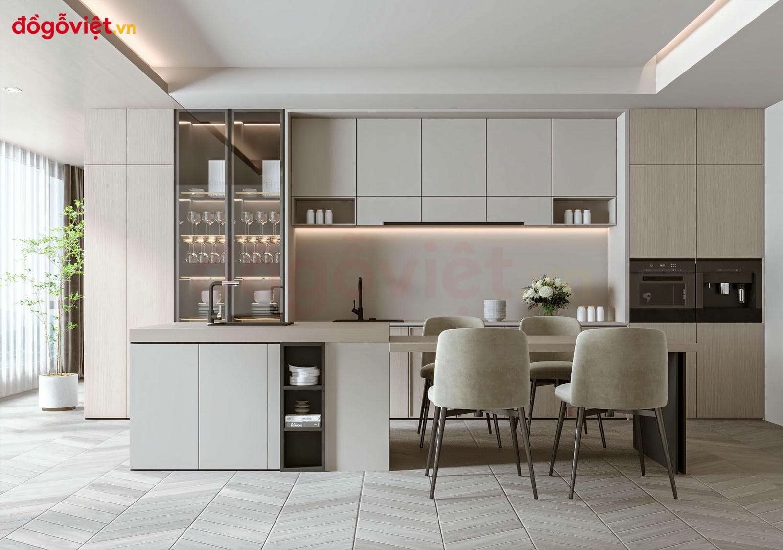 Tủ bếp kịch trần là gì? Ưu nhược điểm & báo giá mới nhất 2026 Tủ bếp kịch trần là gì? Ưu nhược điểm & báo giá mới nhất 2026