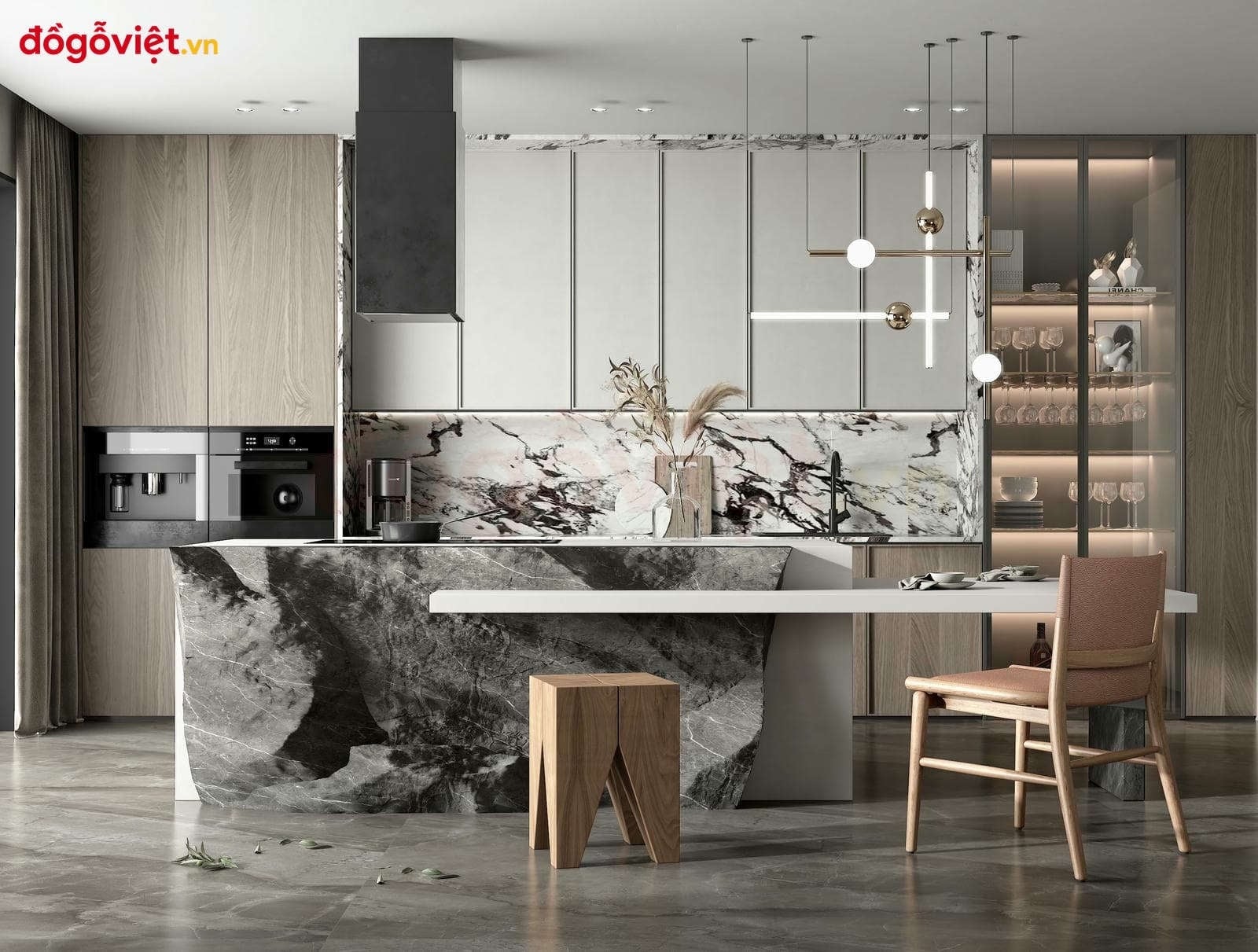 Tủ bếp kịch trần là gì? Ưu nhược điểm & báo giá mới nhất 2026 Tủ bếp kịch trần là gì? Ưu nhược điểm & báo giá mới nhất 2026