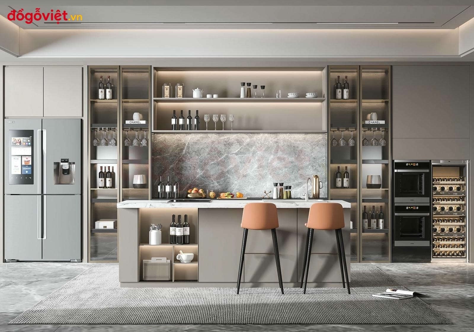 Tủ bếp kịch trần là gì? Ưu nhược điểm & báo giá mới nhất 2026 Tủ bếp kịch trần là gì? Ưu nhược điểm & báo giá mới nhất 2026