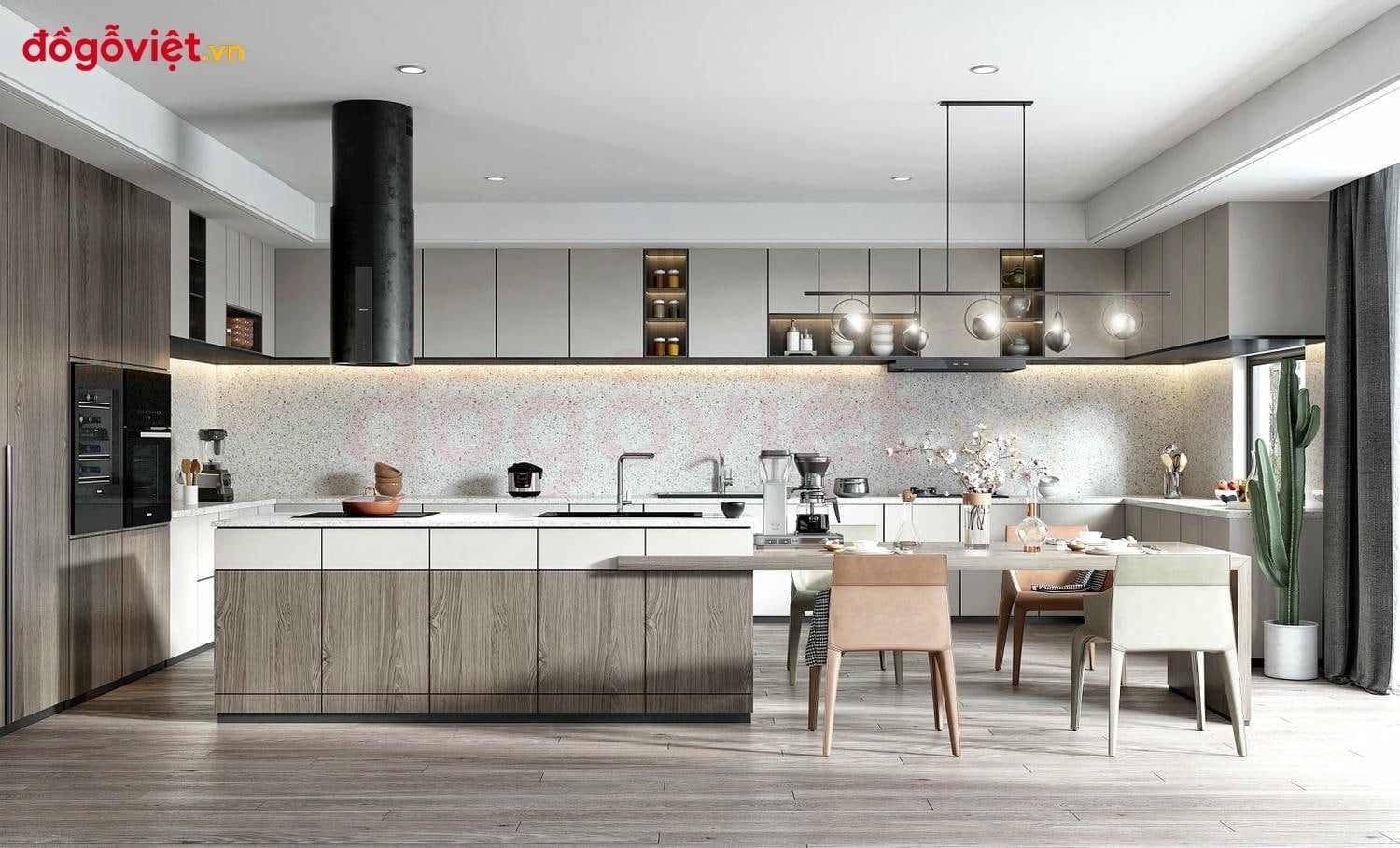 Tủ bếp kịch trần là gì? Ưu nhược điểm & báo giá mới nhất 2026 Tủ bếp kịch trần là gì? Ưu nhược điểm & báo giá mới nhất 2026