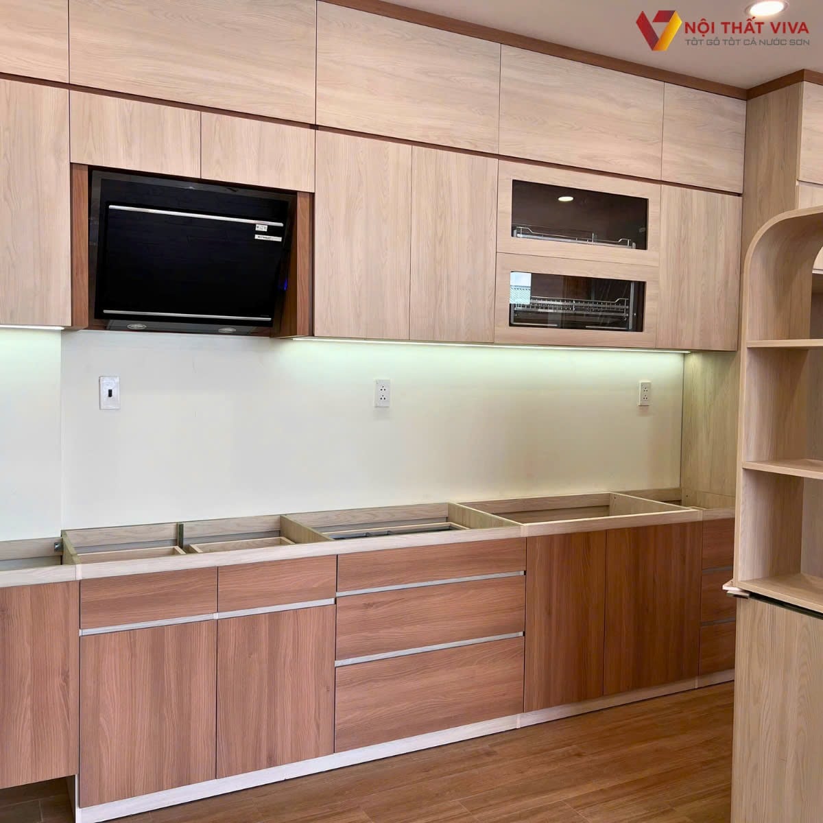 Tủ bếp MDF đẹp hiện nay có những dòng nào? Ưu nhược điểm từng loại Tủ bếp MDF đẹp hiện nay có những dòng nào? Ưu nhược điểm từng loại