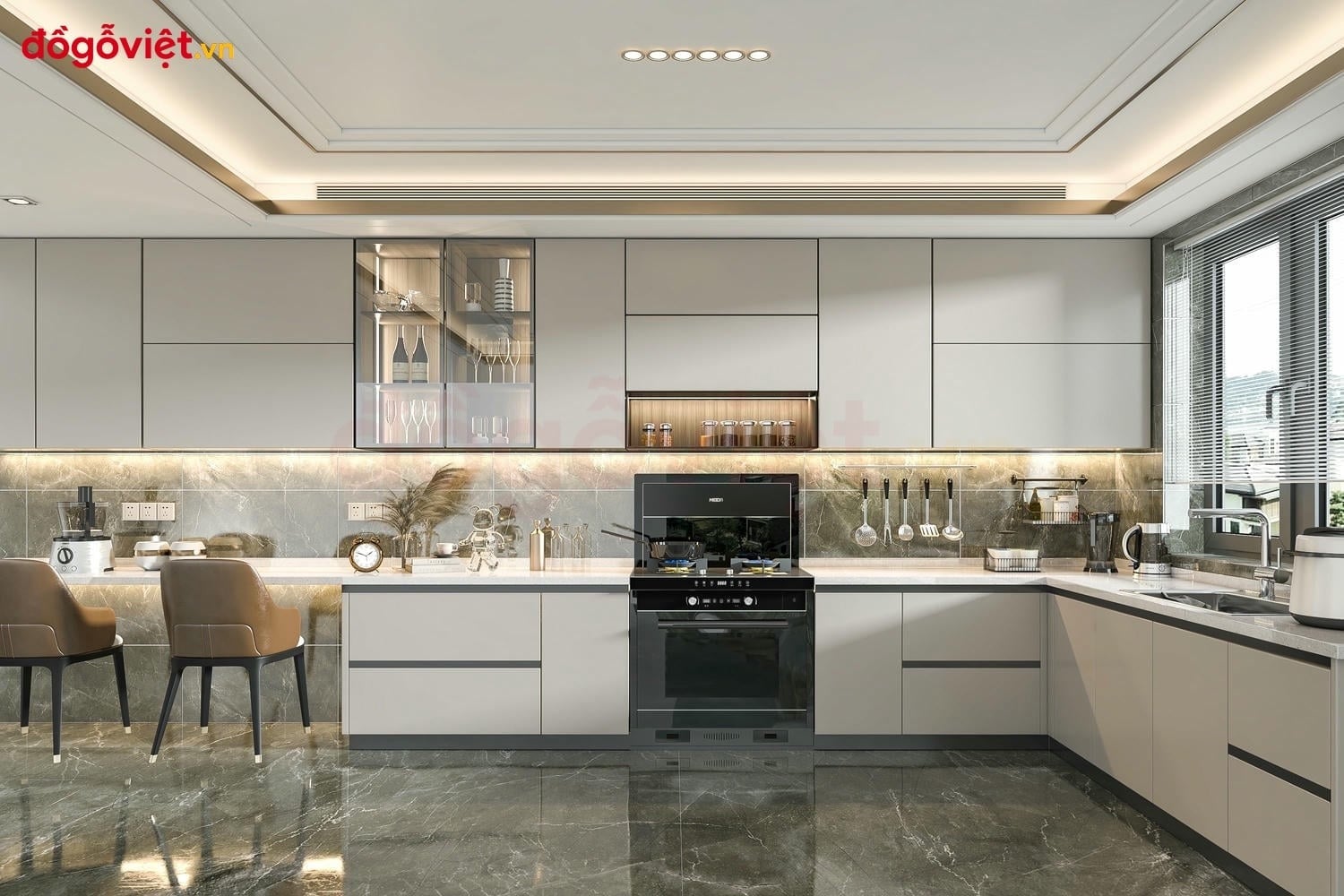 Tủ bếp MDF đẹp hiện nay có những dòng nào? Ưu nhược điểm từng loại Tủ bếp MDF đẹp hiện nay có những dòng nào? Ưu nhược điểm từng loại