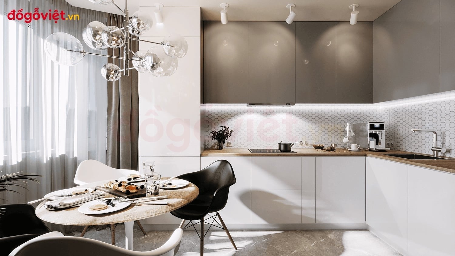 Tủ bếp MDF l&agrave; g&igrave;? Ưu nhược điểm v&agrave; b&aacute;o gi&aacute; chi tiết 2026 