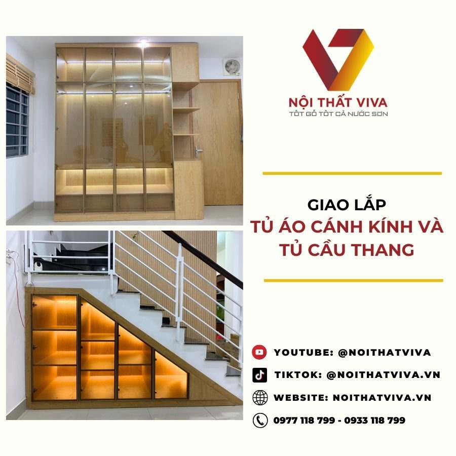 Tủ cánh kính là gì? Ưu điểm và ứng dụng thực tế trong thiết kế nội thất