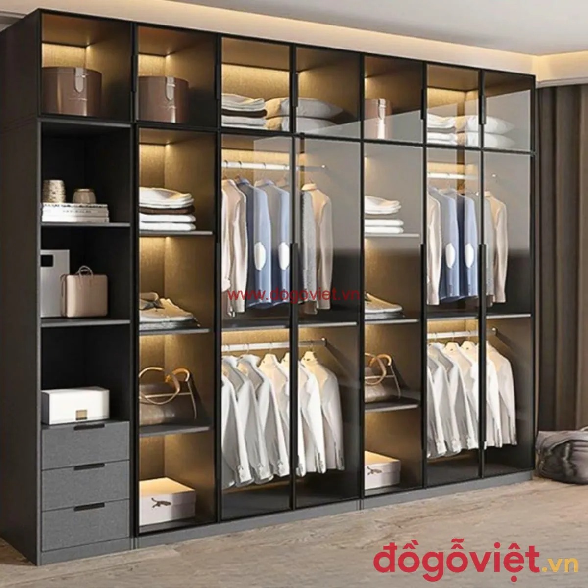 Tại sao tủ quần áo kính đẹp ngày càng được yêu thích? Top mẫu đáng tham khảo