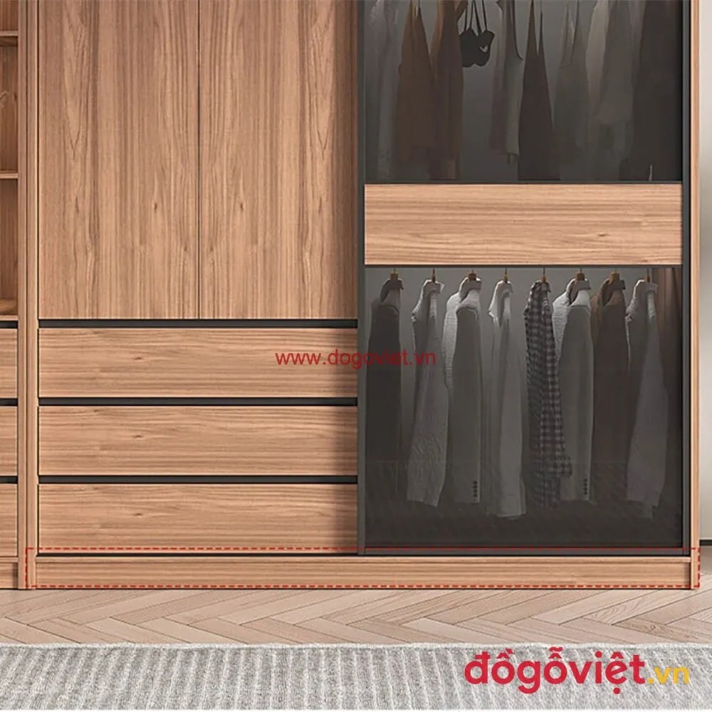 Tủ quần áo kính cường lực có gì đặc biệt? Khám phá 4 sự thật ít ai biết 