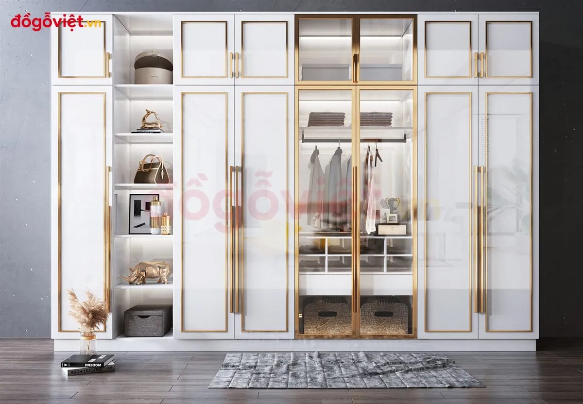 Tủ quần áo kính cường lực có gì đặc biệt? Khám phá 4 sự thật ít ai biết 