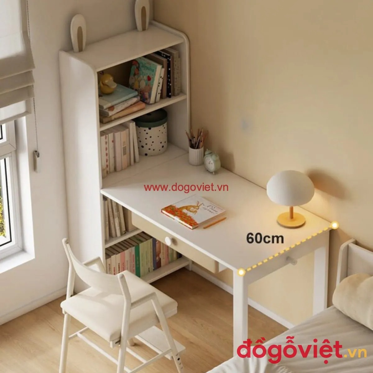 Xu hướng chọn bàn học sinh bằng gỗ đẹp, bền và an toàn theo từng độ tuổi