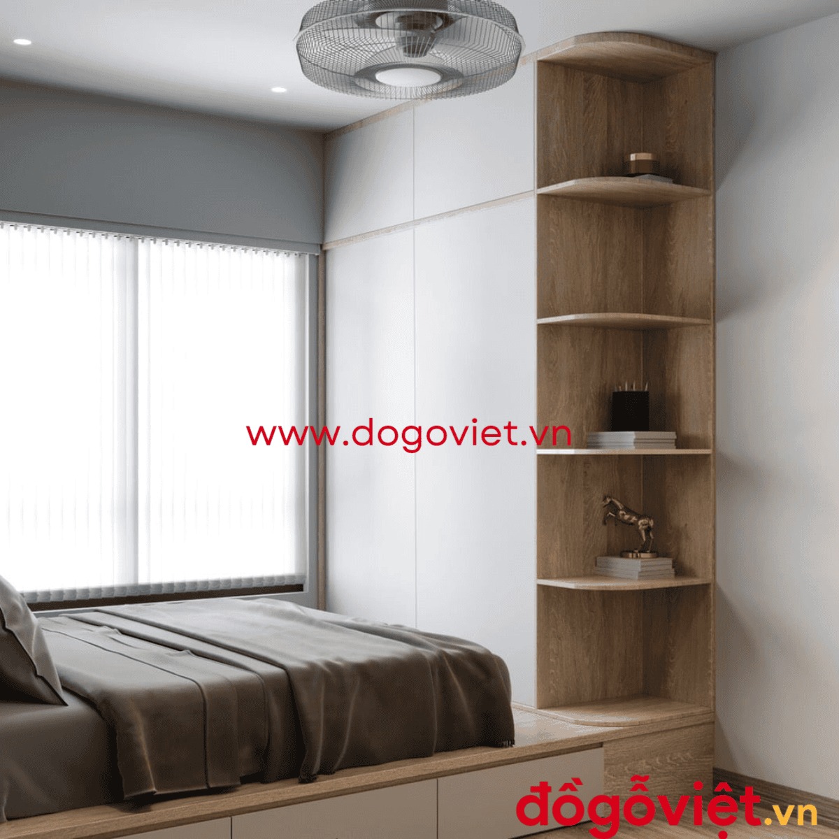 Xu hướng giường ngủ th&ocirc;ng minh hiện đại cho ph&ograve;ng nhỏ, chung cư