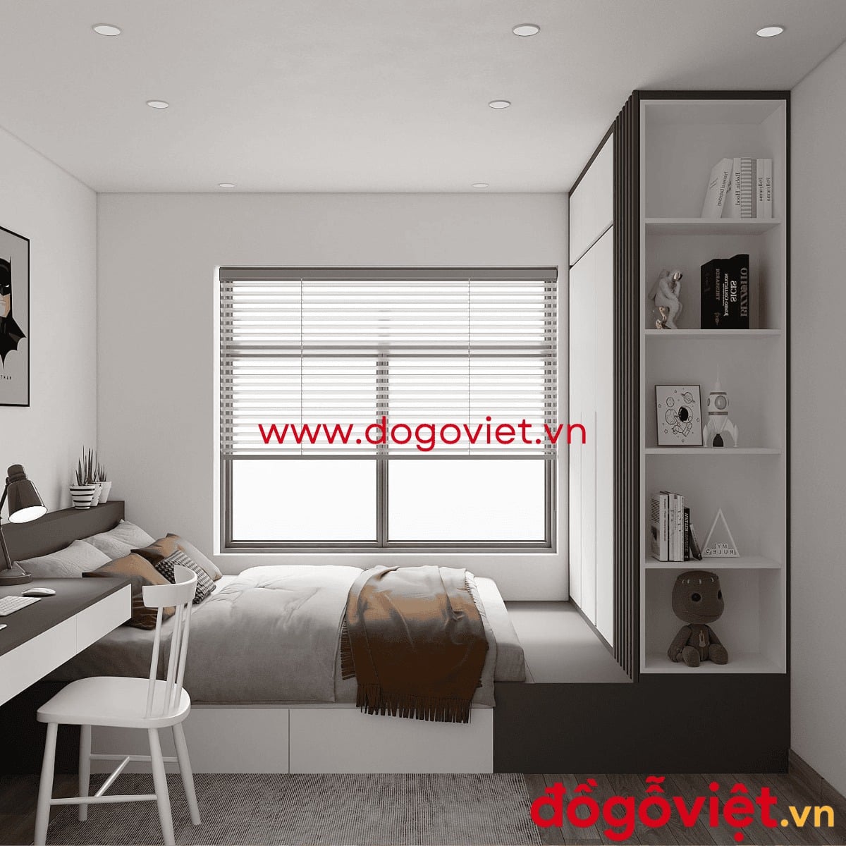 Xu hướng giường ngủ th&ocirc;ng minh hiện đại cho ph&ograve;ng nhỏ, chung cư