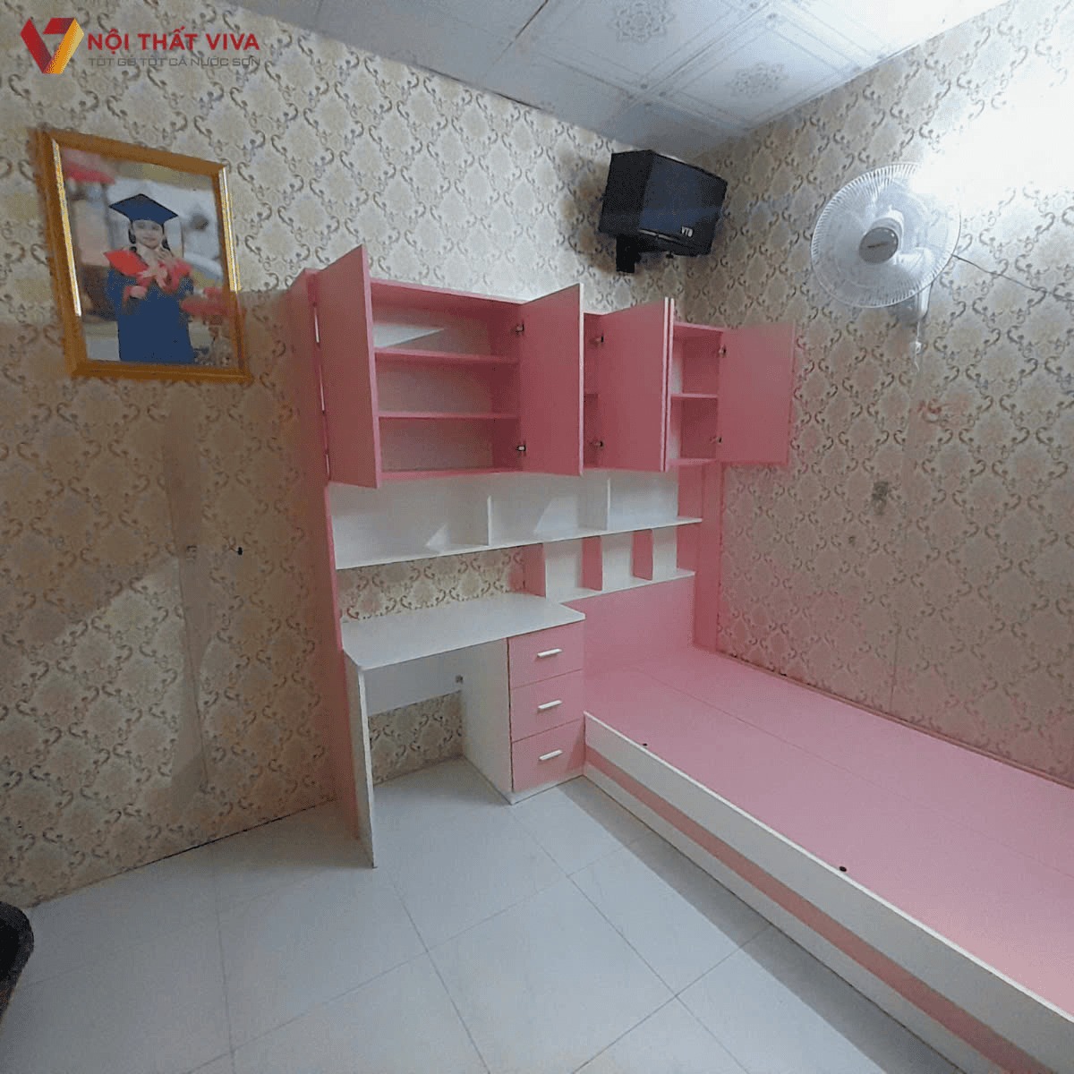 Xu hướng giường ngủ th&ocirc;ng minh hiện đại cho ph&ograve;ng nhỏ, chung cư