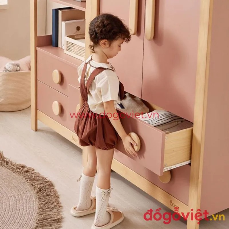 Từ A-Z cách bố trí tủ để quần áo trẻ em phòng ngủ nhỏ tối ưu diện tích