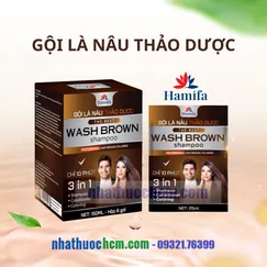 Dầu gội phủ bạc GỘI LÀ NÂU Thảo Dược
