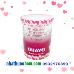 Tăm bông trẻ em OHAYO - tiêu chuẩn Nhật Bản