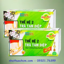 Trà giảm cân TAM DIỆP thế hệ 2