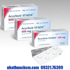 Thuốc trị bệnh zona ACYCLOVIR STADA