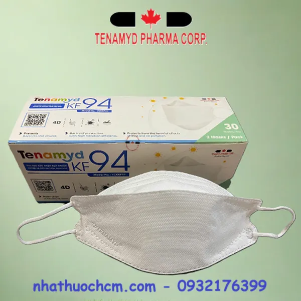 Khẩu trang cao cấp KF94 TENAMYD