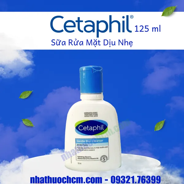 Sữa rửa mặt CETAPHIL 125ml