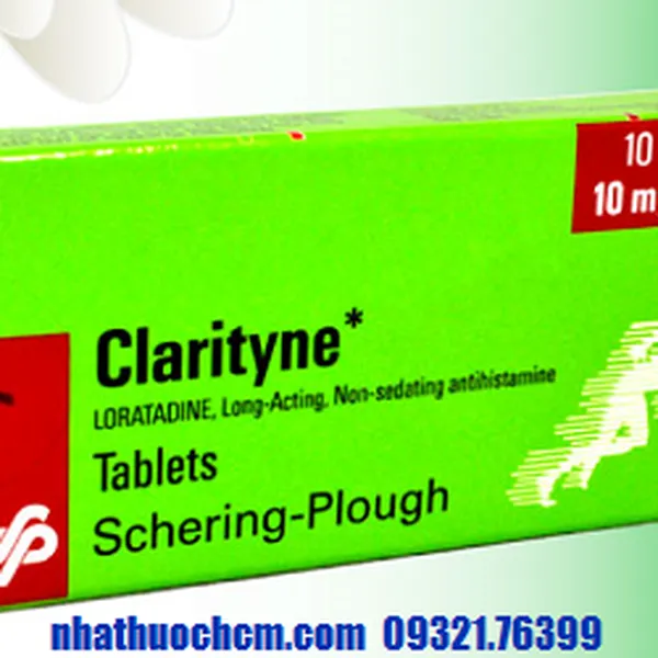 Thuốc chống dị ứng CLARITYNE 10mg