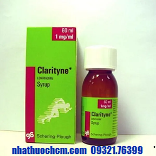 Thuốc chống dị ứng CLARITYNE siro